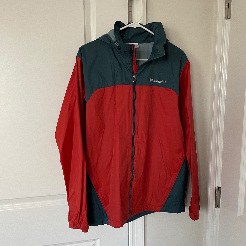 Columbia Windbreaker/Raincoat, Men, Medium